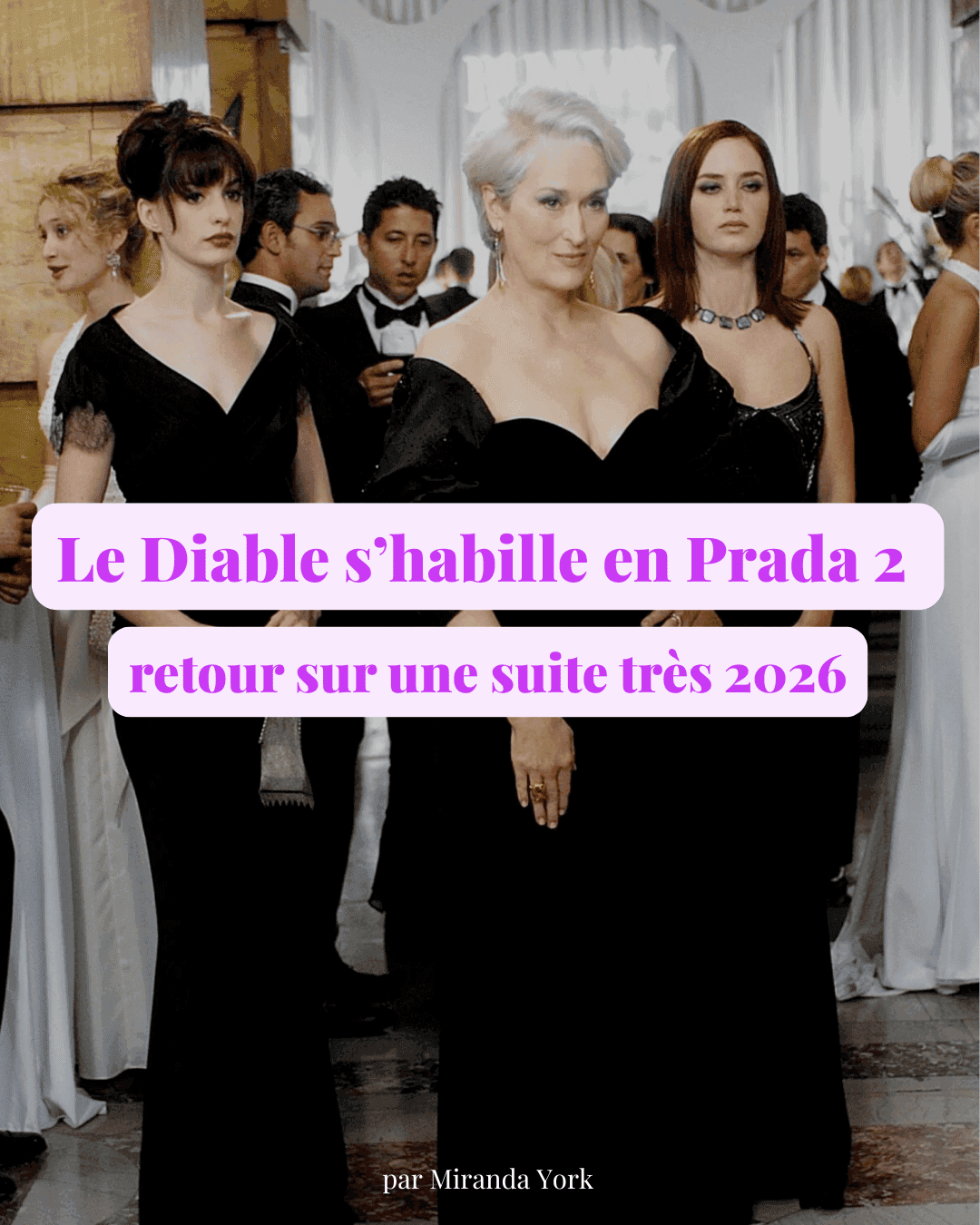 Le diable s'habille en prada