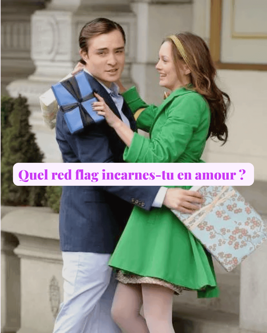 Blair Waldorf et Chuck Bass